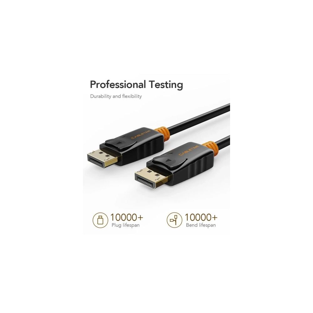 CABLETIME KABEL DISPLAYPORT MALE TO MALE 3M - CD21N