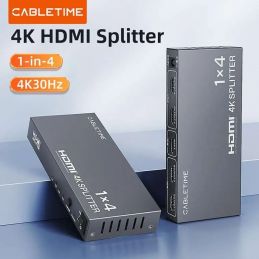 CABLETIME HDMI SPLITTER 1-4 - CP38G