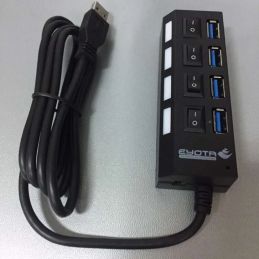 USB HUB 4 PORT SAKLAR 3.0 1,2M