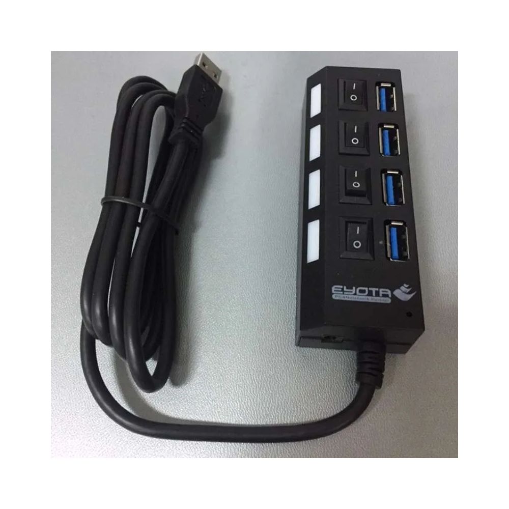 USB HUB 4 PORT SAKLAR 3.0 1,2M