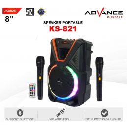 SPEAKER ADVANCE KS-821 (2 mic)