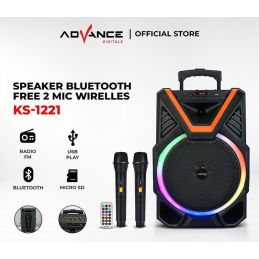 SPEAKER ADVANCE KS-1221 (2 mic)
