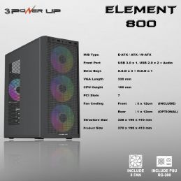 CASING POWER UP ELEMENT 800 + PSU 300