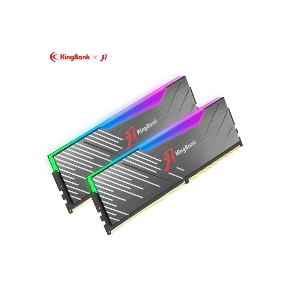 DDR 4 KINGBANK SOARBLADE MT/s XMP RGB BLACK 16GB (2X8GB) 3600Mhz