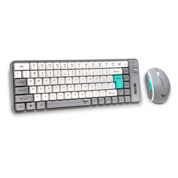 KEYBOARD WIRELESS + BLUETOOTH ALCATROZ TETRIZ AIR 300C WHITE