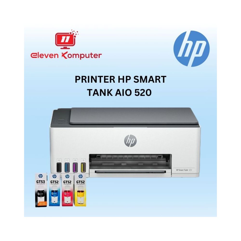 PRINTER HP SMART TANK AIO 520 (PRINT,SCAN,FOTOCOPY)