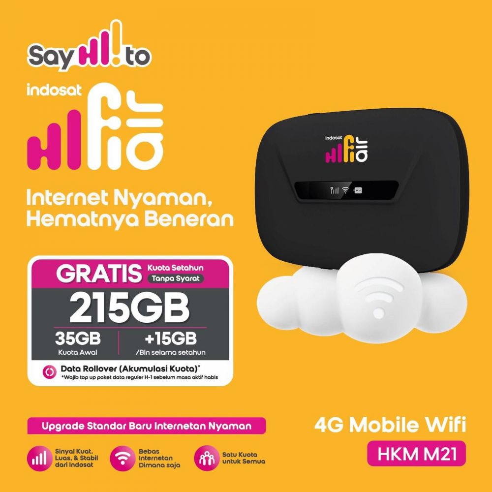MODEM HKM MIFI M21 HIFI AIR 215GB