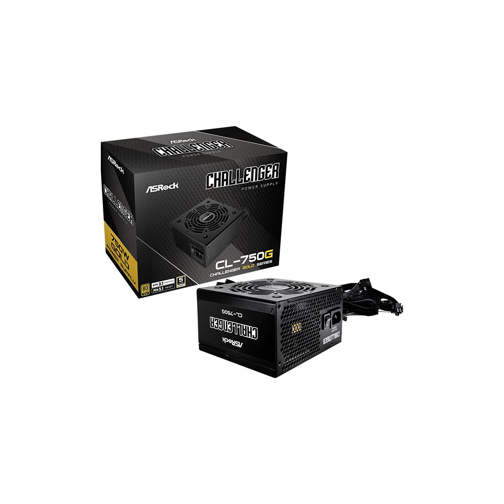 POWER SUPPLY ASROCK CL-750G 80+ GOLD