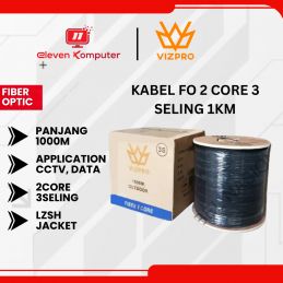 KABEL FO VIZPRO 2CORE 3SELING 1KM