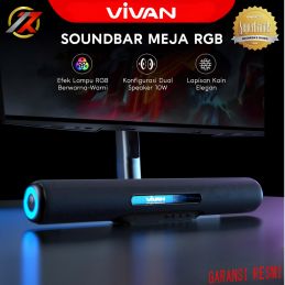 SPEAKER SOUNDBAR VIVAN VS31 RGB 10W