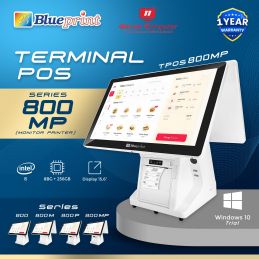 MESIN KASIR BLUEPRINT TPOS 800MP 2 LAYAR
