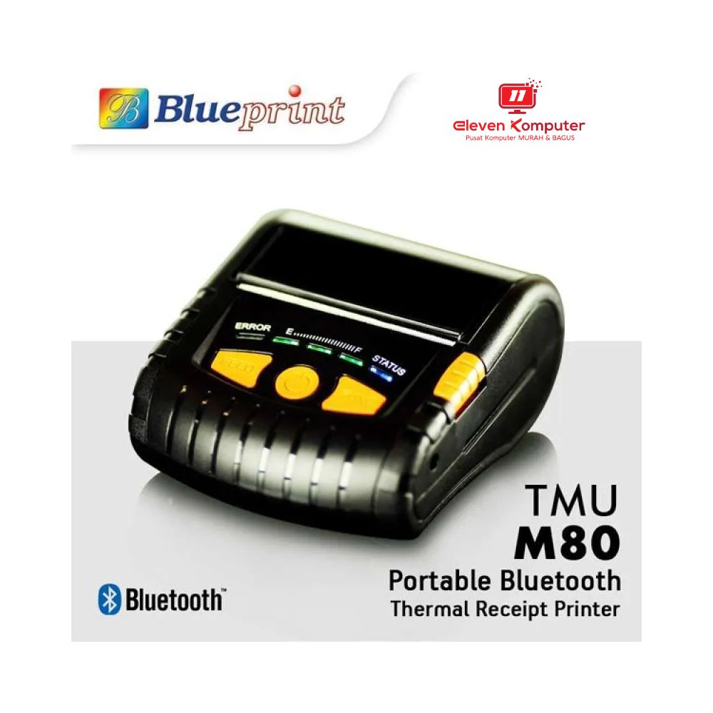Printer Thermal Portable Bluetooth BLUEPRINT TMU-M80