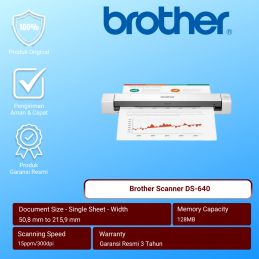 Scanner Brother Mobile DS-640