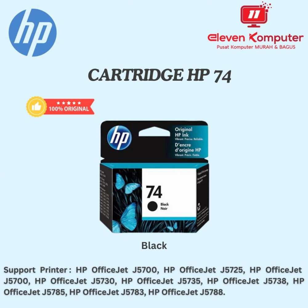 CARTRIDGE 74 BLACK