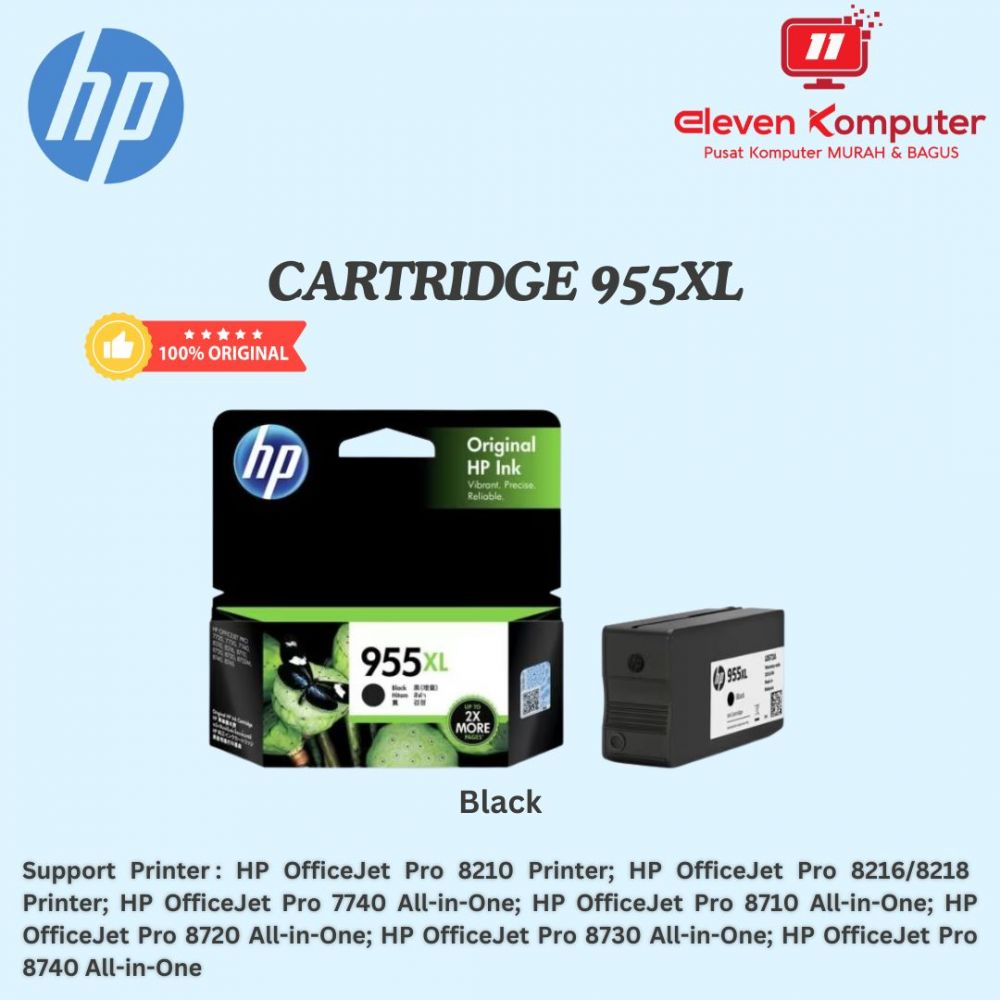 CART HP 955 XL BLACK