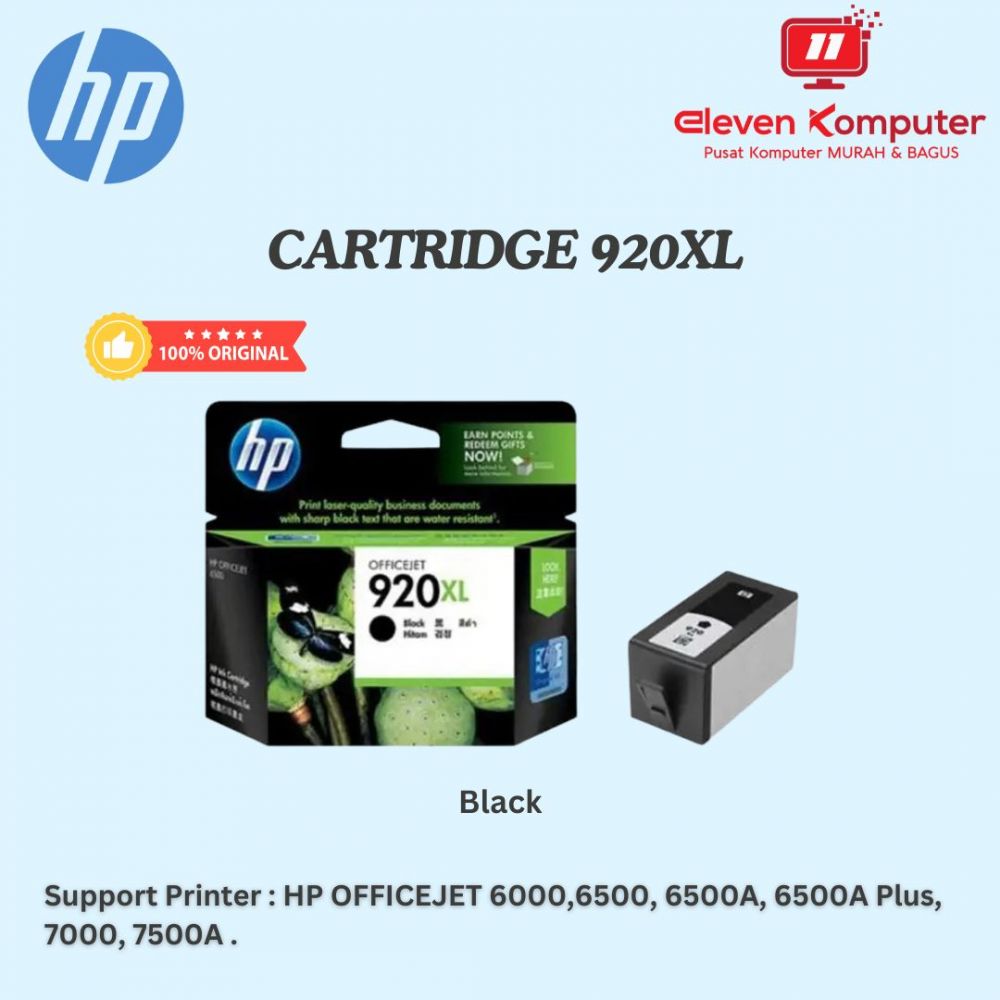 Cart HP 920XL Black