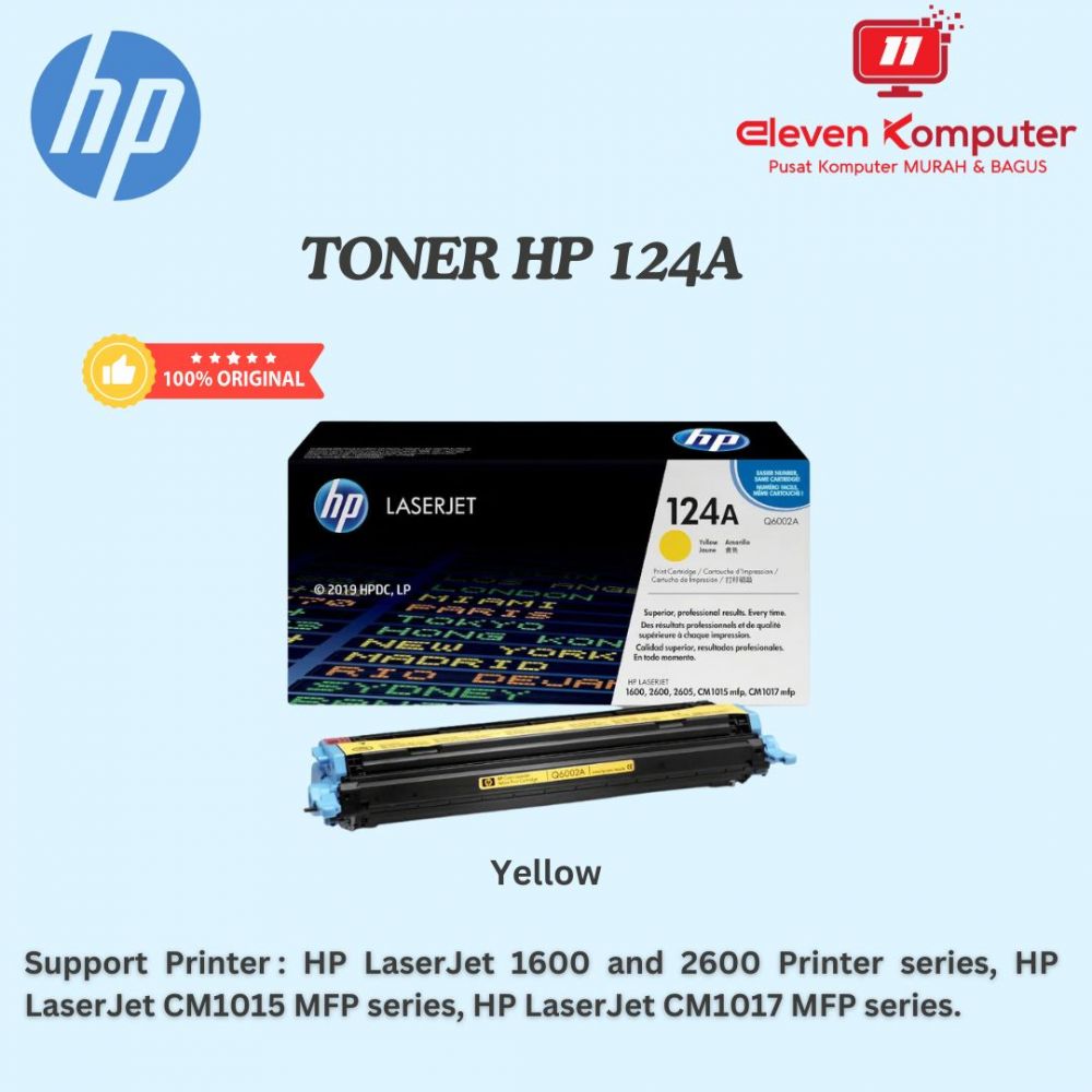 TONER HP 124A YELLOW