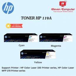 TONER HP 119A CYAN, MAGENTA, YELLOW