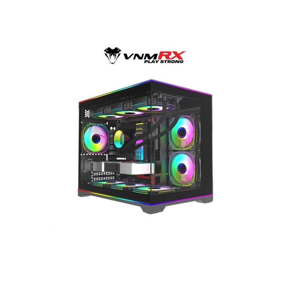 CASING VENOMRX NOCTIS PRO (MATX) - NO PSU NO FAN