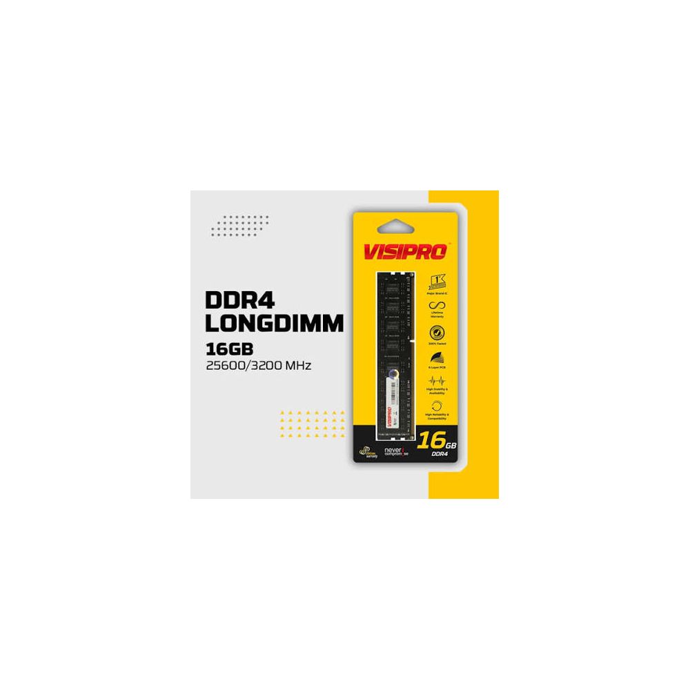 DDR 4 VISIPRO 16GB 3200MHZ