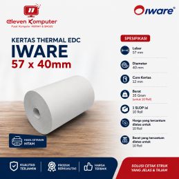 Kertas Thermal EDC IWARE 57 X 40mm