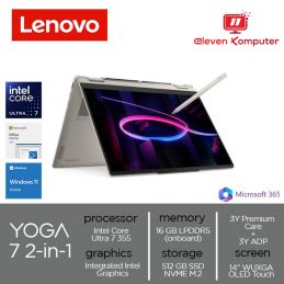NB LENOVO YOGA 7 2in1 14IPH11 Ultra 7 355 16GB 512GB SSDOLED Touch Seashell 83TC008GID