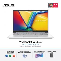NB ASUSVIVOBOOK E1404FA-FHD321(MIXED BLACK) / FHD322(GREEN GREY) / FHD323(COOL SILVER)