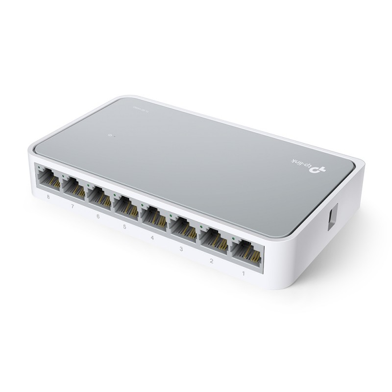 TP-LINK TL-SF1008D HUB 8 PORT 10/100Mbps TP-LINK TL-SF1008D HUB 8 PORT 10/100Mbps