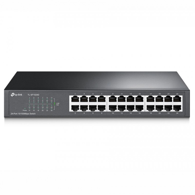 TP-LINK TL-SF1024D HUB 24 PORT 10/100Mbps TP-LINK TL-SF1024D HUB 24 PORT 10/100Mbps