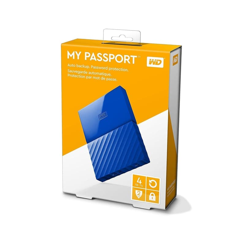 HDD external WD MY Passport New 1TB blue