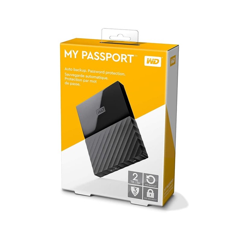 HDD external WD MY Passport New 2TB black