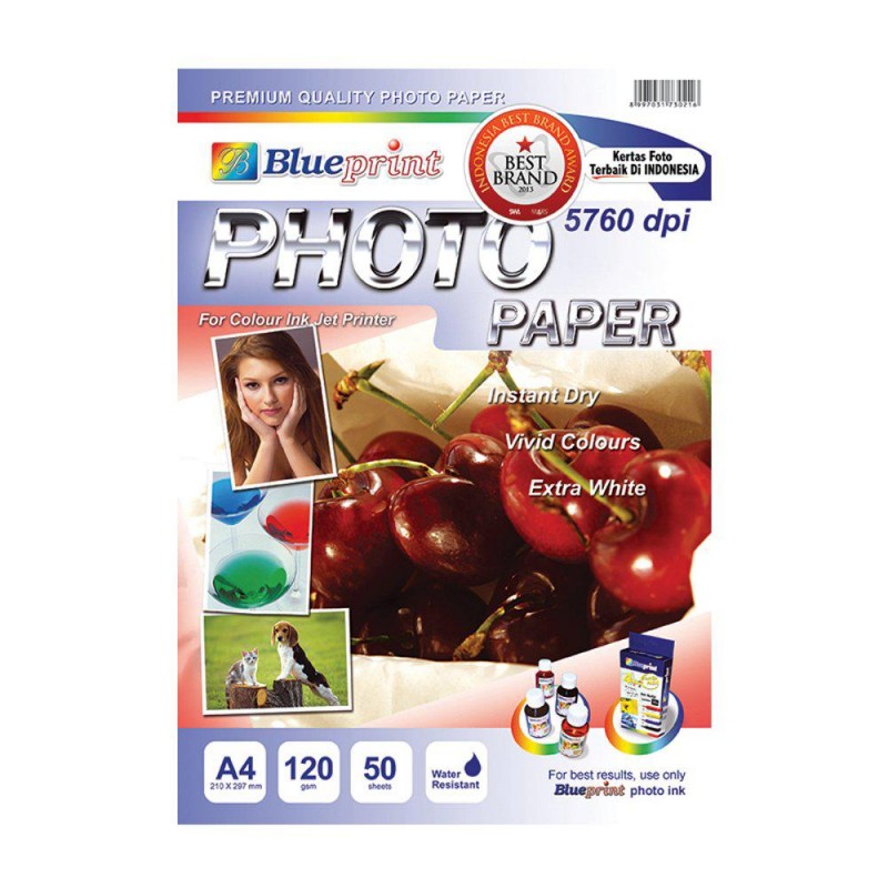 Blueprint A4 120gsm Photo Paper ( cherry )