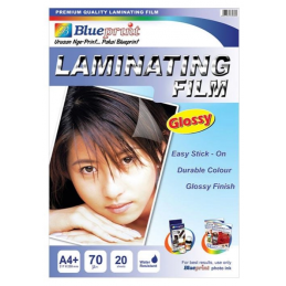 Blueprint A4 70um Laminating Glossy Film