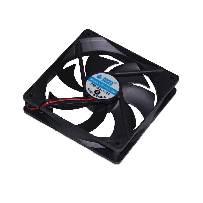 Fan casing 12cm black