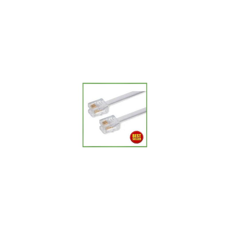 Kabel Telepon (RJ11) 25M