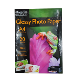 Blueprint A4 210um Lite Glossy Paper (Bunglon) 20 Sheet