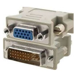 Converter DVI 24+5 Pin To VGA Female