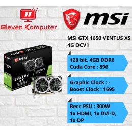 VGA MSI GTX1650 4GB DDR6Ventus XS OCV1