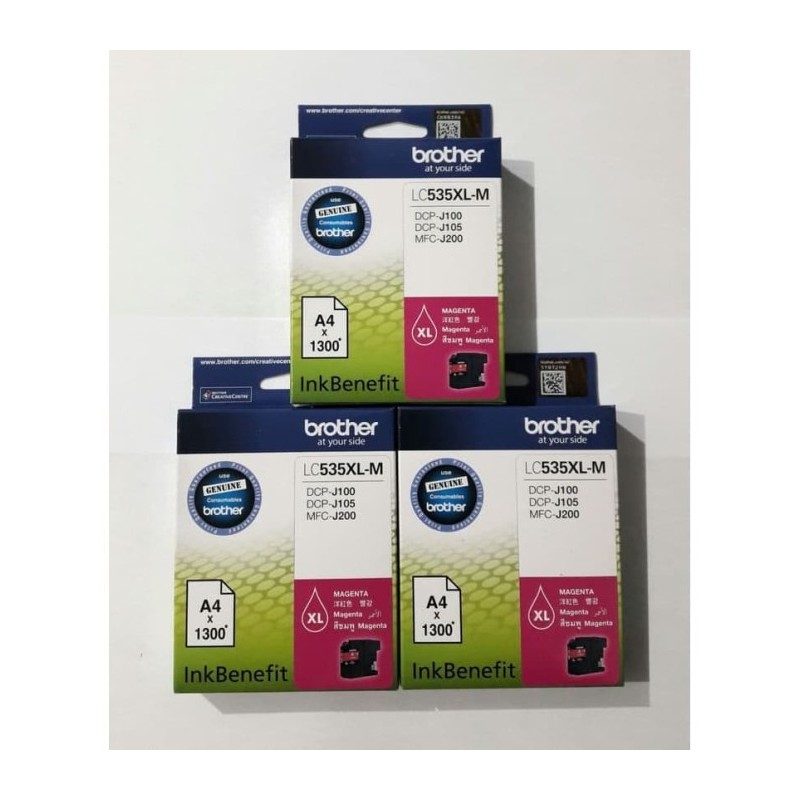 CART BROTHER LC535XL MAGENTA J100,105,200 CART BROTHER LC535XL MAGENTA J100,105,200