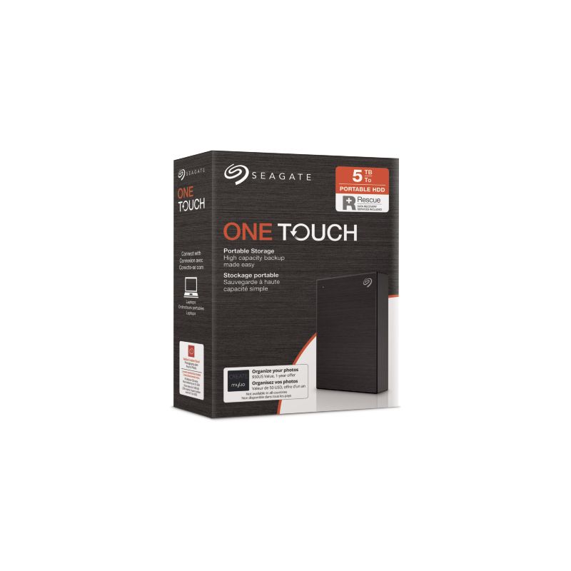 HDD External Seagate One Touch 5TB Black