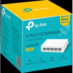 TP-LINK LS1005 HUB 5 PORT 10-100Mbps