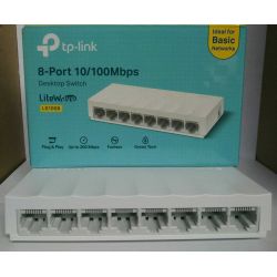 TP-LINK LS1008 HUB 8 PORT 10-100Mbps TP-LINK LS1008 HUB 8 PORT 10-100Mbps
