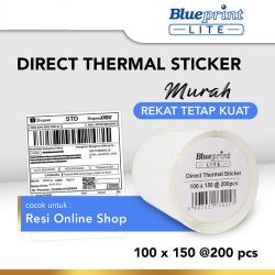 Blueprint Lite Direct THERMAL STICKER 100X150@200PCS