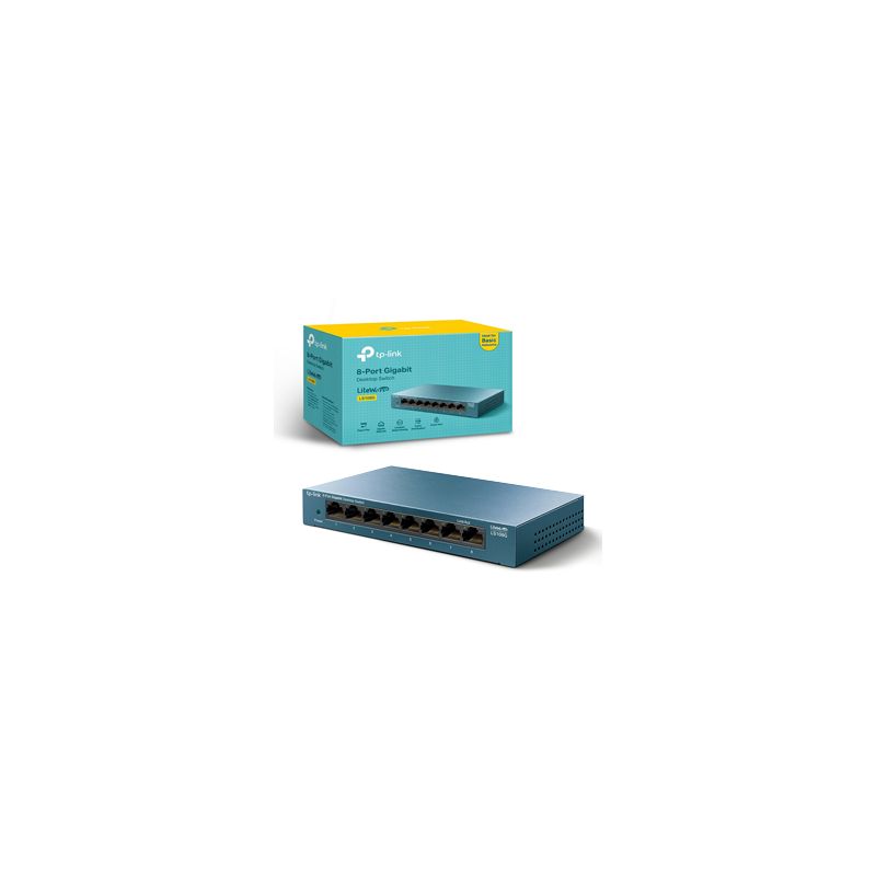 TP-LINK LS108G HUB 8 PORT GIGABIT TP-LINK LS108G HUB 8 PORT GIGABIT