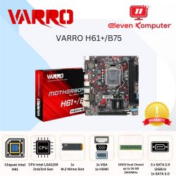 MB LGA1155 Varro H61 Plus - DDR3