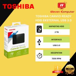 HDD external Toshiba Canvio Ready 2TB blackDTP220