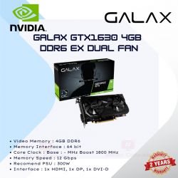 VGA GALAX GTX 1630 EX 1 CLICK OC 4GB DDR6