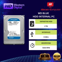 HDD WD 2TB (WD20EZRX) Blue
