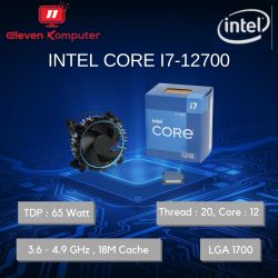 CPU Intel LGA 1700 i7-12700